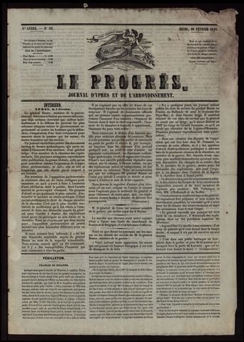 Le Progrès (1841-1914) 1842-02-10