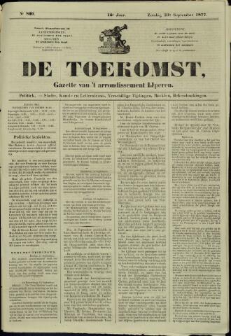 De Toekomst (1862 - 1894) 1877-09-23