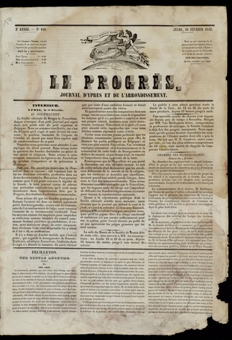 Le Progrès (1841-1914) 1843-02-16