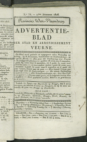 Het Advertentieblad (1825-1914) 1826-08-02