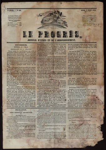 Le Progrès (1841-1914) 1843-03-02