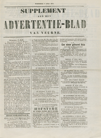 Het Advertentieblad (1825-1914) 1874-07-01