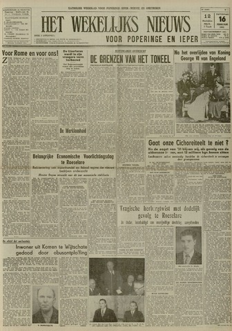 Het Wekelijks Nieuws (1946-1990) 1952-02-16