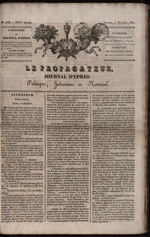 Le Propagateur (1818-1871) 1830-12-04