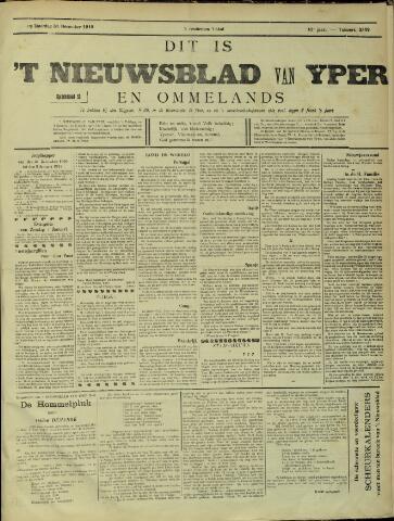 Nieuwsblad van Yperen en van het Arrondissement (1872-1912) 1910-12-31