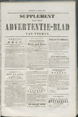 Het Advertentieblad (1825-1914) 1863-03-11