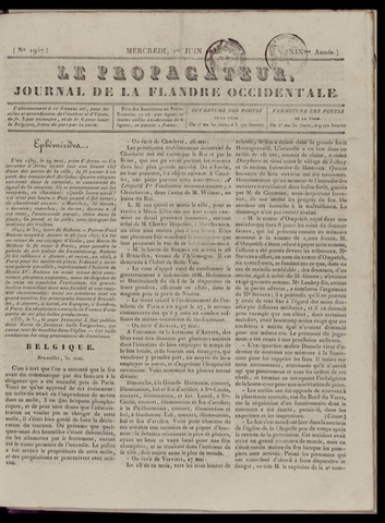 Le Propagateur (1818-1871) 1836-06-01