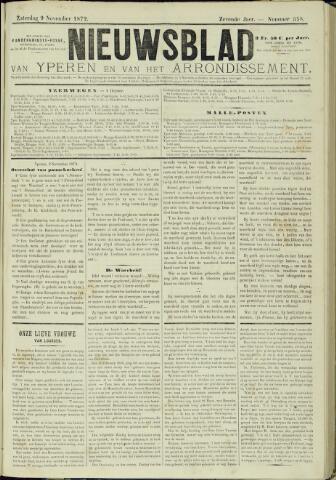 Nieuwsblad van Yperen en van het Arrondissement (1872-1912) 1872-10-03
