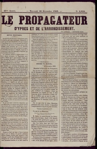 Le Propagateur (1818-1871) 1863-12-30