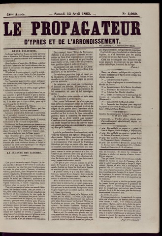 Le Propagateur (1818-1871) 1865-04-15