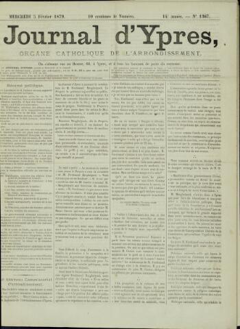 Journal d’Ypres (1874 - 1913) 1879-02-05