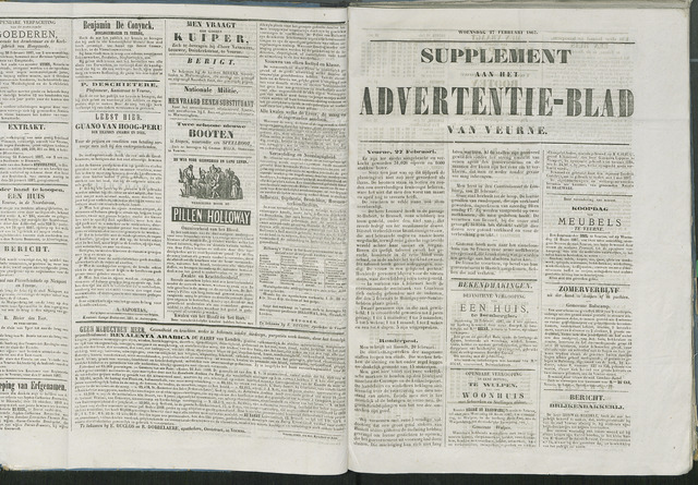 Het Advertentieblad (1825-1914) 1867-02-27