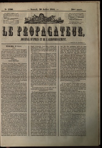 Le Propagateur (1818-1871) 1844-07-20