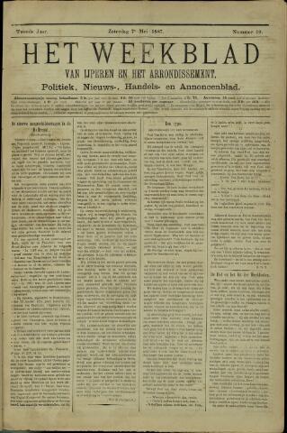 Het weekblad van Ijperen (1886-1906) 1887-05-07