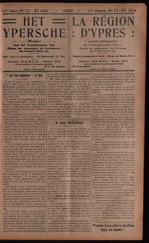 Het Ypersch nieuws (1929-1971) 1930-06-21