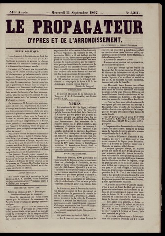 Le Propagateur (1818-1871) 1867-09-11