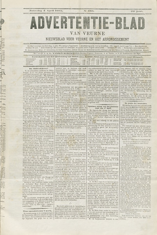 Het Advertentieblad (1825-1914) 1885-04-04