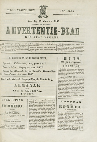 Het Advertentieblad (1825-1914) 1857-01-17