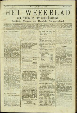 Het weekblad van Ijperen (1886 - 1906) 1906-02-24
