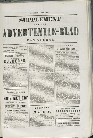 Het Advertentieblad (1825-1914) 1863-04-01