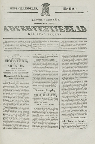 Het Advertentieblad (1825-1914) 1855-04-07