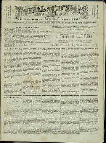 Journal d’Ypres (1874 - 1913) 1875-11-03