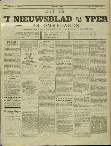 Nieuwsblad van Yperen en van het Arrondissement (1872-1912) 1912-07-27
