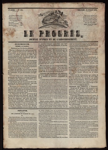 Le Progrès (1841-1914) 1842-07-10
