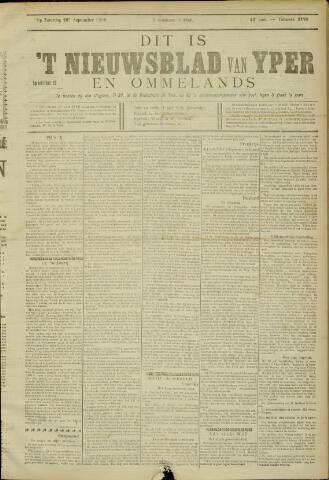 Nieuwsblad van Yperen en van het Arrondissement (1872-1912) 1908-09-26