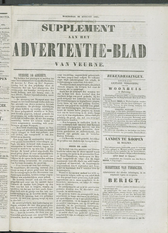 Het Advertentieblad (1825-1914) 1865-08-16