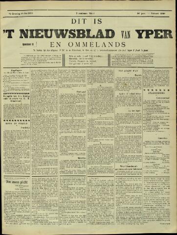 Nieuwsblad van Yperen en van het Arrondissement (1872-1912) 1911-05-28