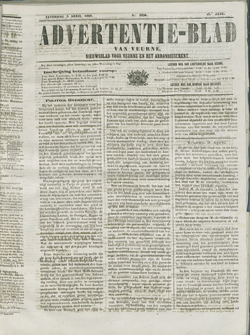 Het Advertentieblad (1825-1914) 1869-04-03