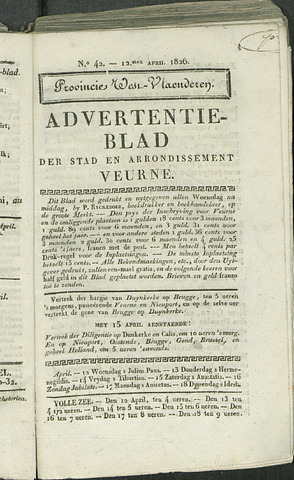 Het Advertentieblad (1825-1914) 1826-04-12