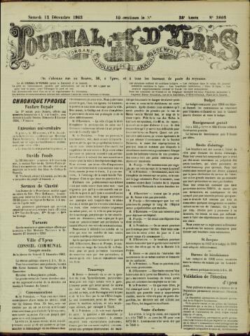 Journal d’Ypres (1874 - 1913) 1903-12-12