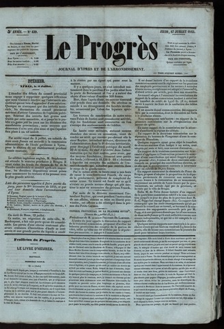 Le Progrès (1841-1914) 1845-07-17