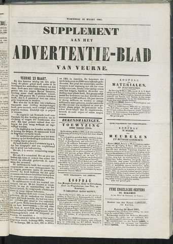 Het Advertentieblad (1825-1914) 1865-03-22