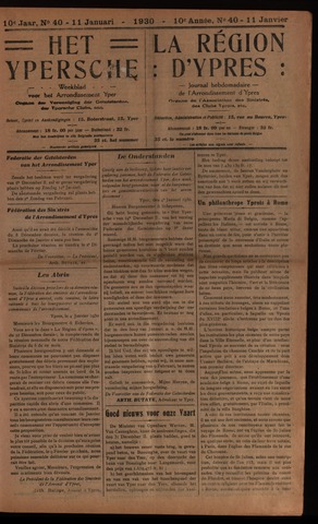 Het Ypersch nieuws (1929-1971) 1930-01-11