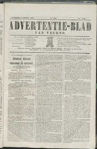 Het Advertentieblad (1825-1914) 1864-01-09