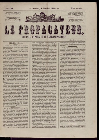 Le Propagateur (1818-1871) 1848-01-08
