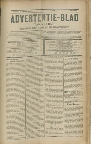 Het Advertentieblad (1825-1914) 1909-08-07