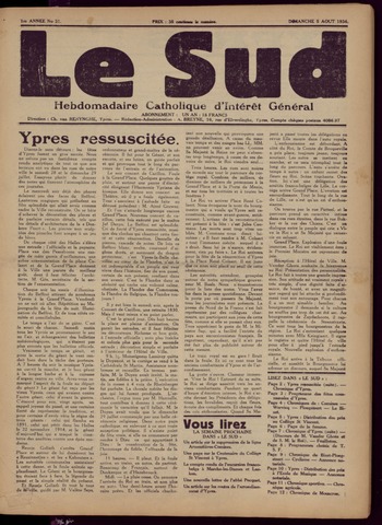 Le Sud (1934-1939) 1934-08-05