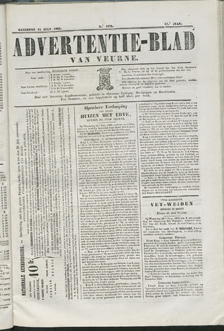 Het Advertentieblad (1825-1914) 1863-07-11