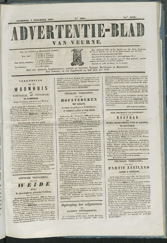Het Advertentieblad (1825-1914) 1860-11-03