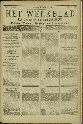 Het weekblad van Ijperen (1886-1906) 1905-11-11