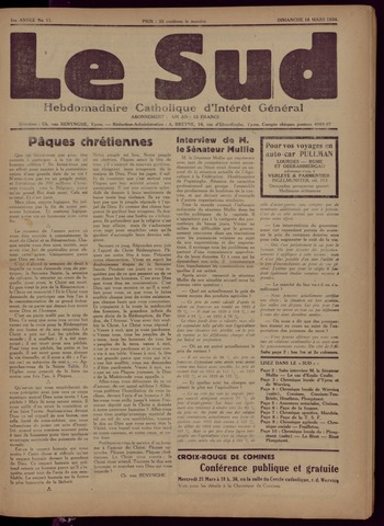 Le Sud (1934-1939) 1934-03-18