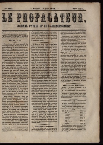 Le Propagateur (1818-1871) 1850-06-15