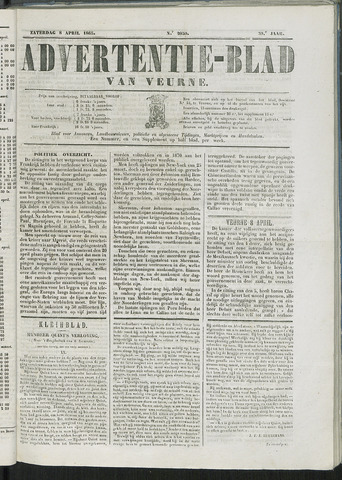 Het Advertentieblad (1825-1914) 1865-04-08