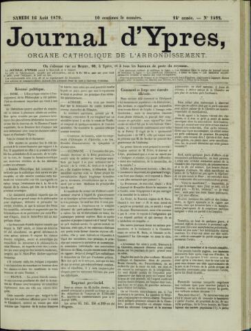 Journal d’Ypres (1874 - 1913) 1879-08-16