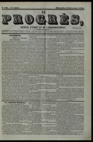 Le Progrès (1841-1914) 1848-12-10
