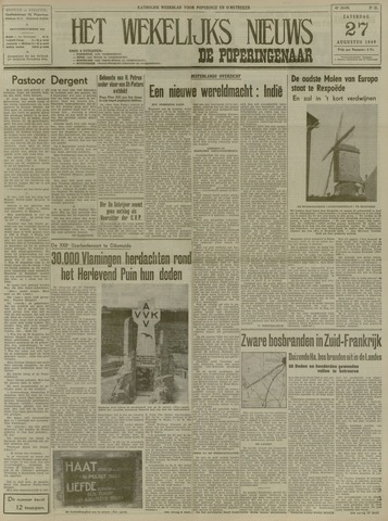 Het Wekelijks Nieuws (1946-1990) 1949-08-27